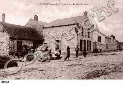 Ville de PUISELETLEMARAIS, carte postale ancienne