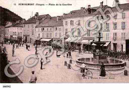 Ville de REMIREMONT, carte postale ancienne