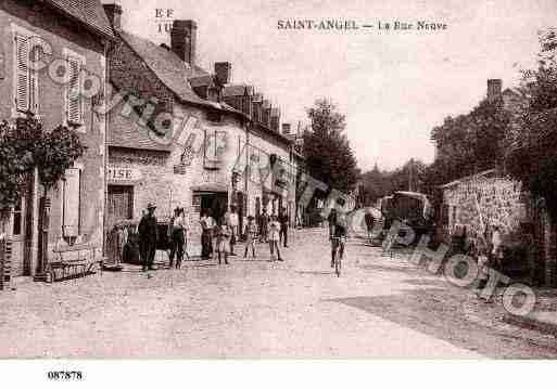 Ville de SAINTANGEL, carte postale ancienne