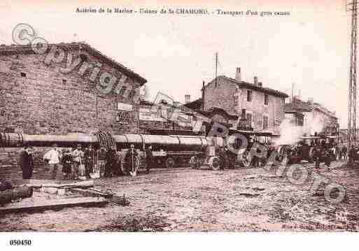 Ville de SAINTCHAMOND, carte postale ancienne