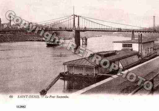 Ville de SAINTDENIS, carte postale ancienne