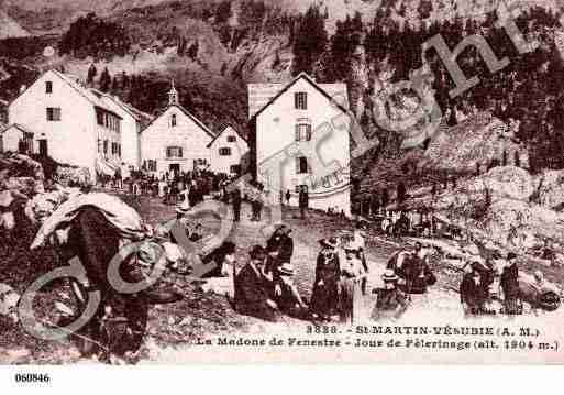 Ville de SAINTMARTINVESUBIE, carte postale ancienne