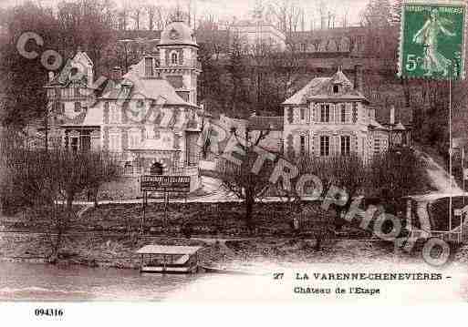 Ville de SAINTMAURDESFOSSES, carte postale ancienne