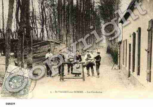 Ville de SAINTVALERYSURSOMME, carte postale ancienne