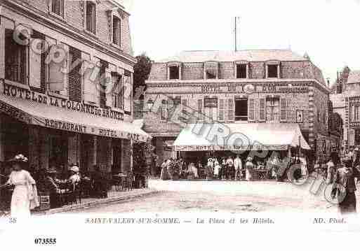 Ville de SAINTVALERYSURSOMME, carte postale ancienne