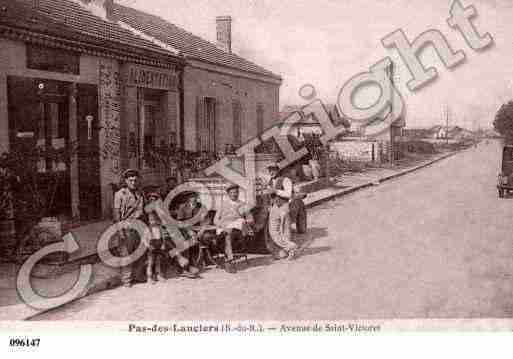 Ville de SAINTVICTORET, carte postale ancienne