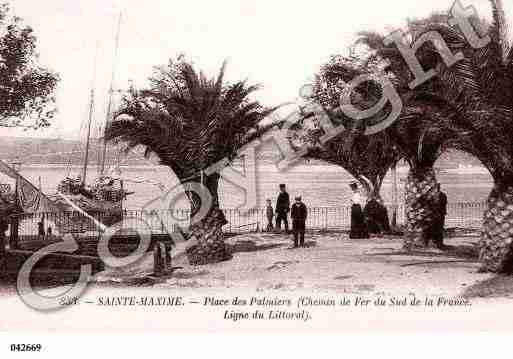 Ville de SAINTEMAXIME, carte postale ancienne