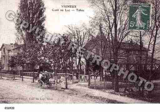 Ville de VIGNEUXSURSEINE, carte postale ancienne