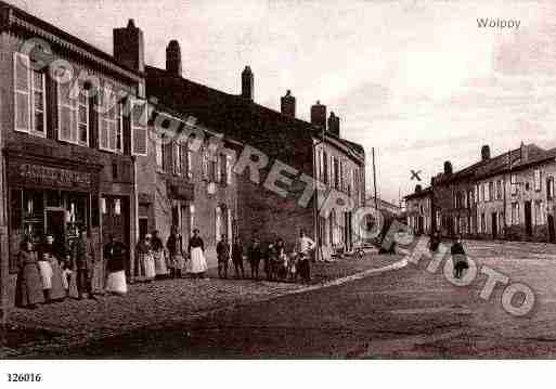 Ville de WOIPPY, carte postale ancienne