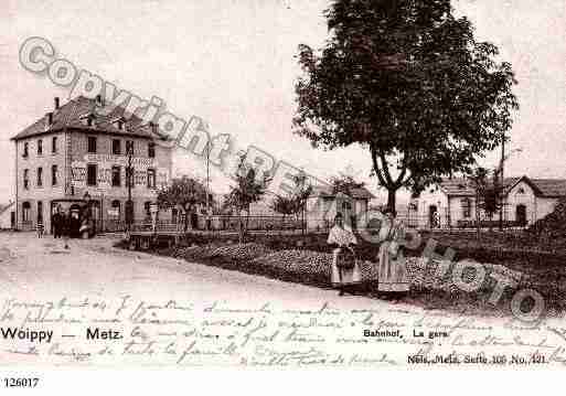 Ville de WOIPPY, carte postale ancienne