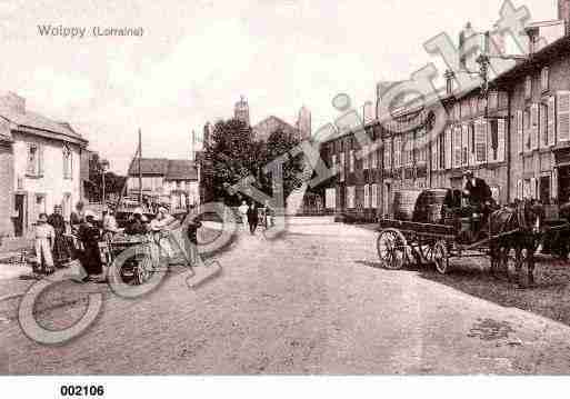 Ville de WOIPPY, carte postale ancienne