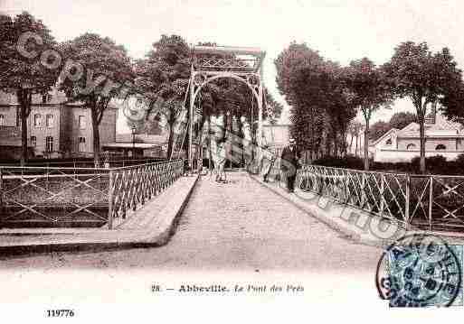 Ville de ABBEVILLE, carte postale ancienne