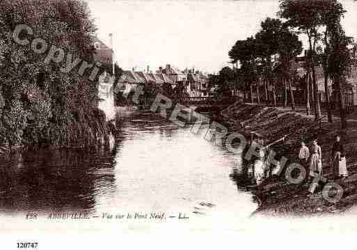 Ville de ABBEVILLE, carte postale ancienne