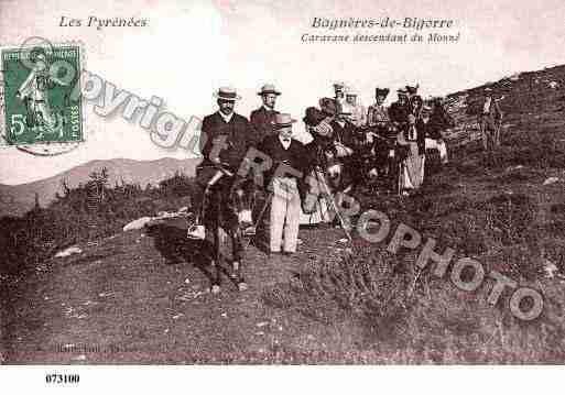 Ville de BAGNERESDEBIGORRE, carte postale ancienne