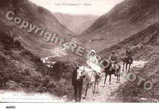 Ville de BAGNERESDELUCHON, carte postale ancienne