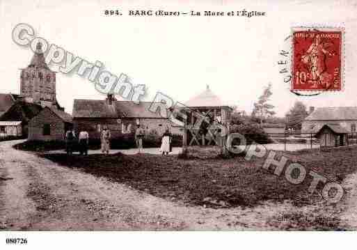 Ville de BARC, carte postale ancienne