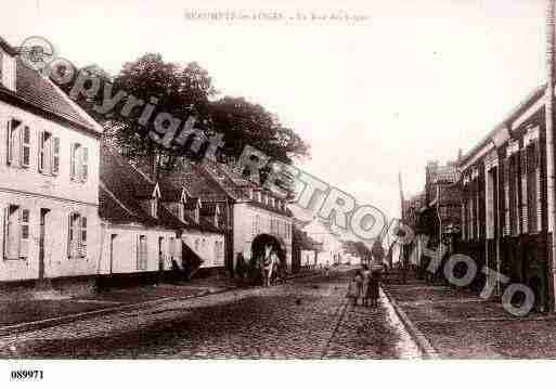 Ville de BEAUMETZLESLOGES, carte postale ancienne