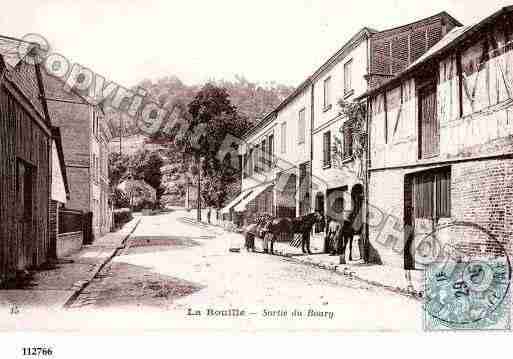 Ville de BOUILLE(LA), carte postale ancienne