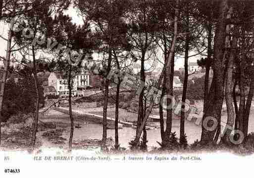 Ville de BREHAT(ILEDE), carte postale ancienne