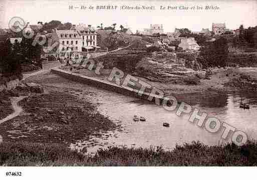 Ville de BREHAT(ILEDE), carte postale ancienne