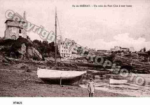 Ville de BREHAT(ILEDE), carte postale ancienne