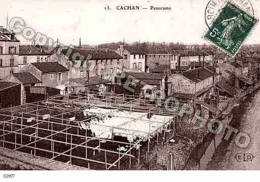 Ville de CACHAN, carte postale ancienne