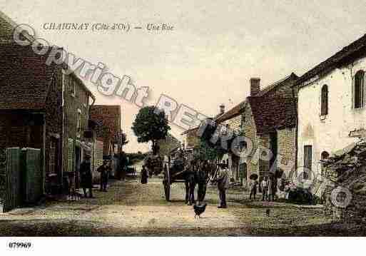 Ville de CHAIGNAY, carte postale ancienne