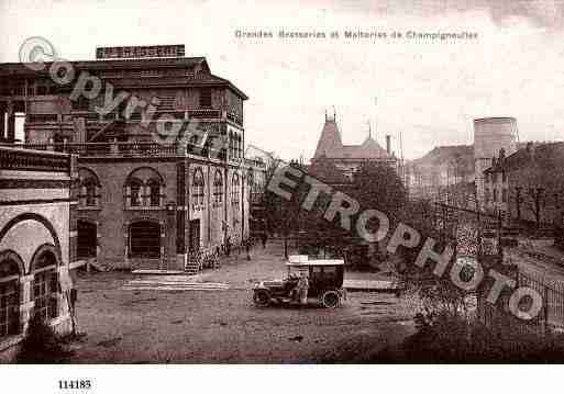 Ville de CHAMPIGNEULLES, carte postale ancienne