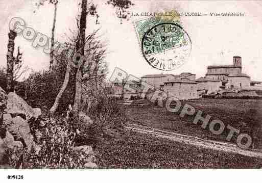 Ville de CHAPELLESURCOISE(LA), carte postale ancienne