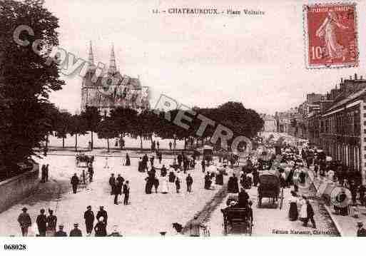 Ville de CHATEAUROUX, carte postale ancienne