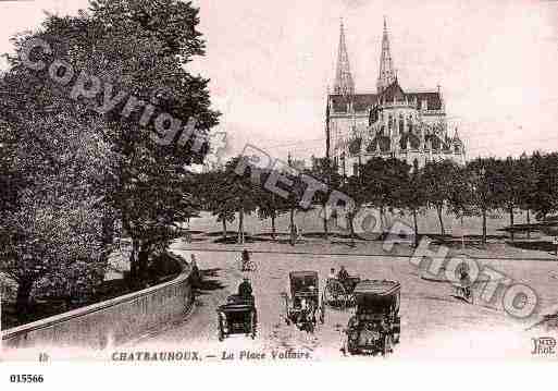 Ville de CHATEAUROUX, carte postale ancienne