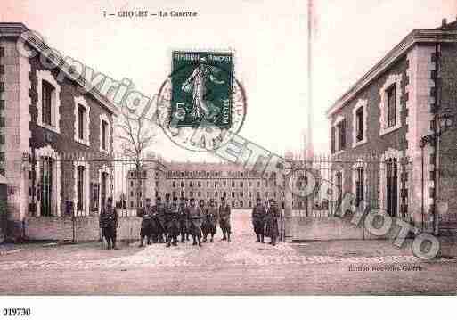 Ville de CHOLET, carte postale ancienne