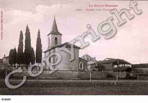 Ville de CLARAC, carte postale ancienne