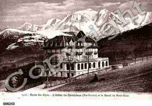 Ville de COMBLOUX, carte postale ancienne