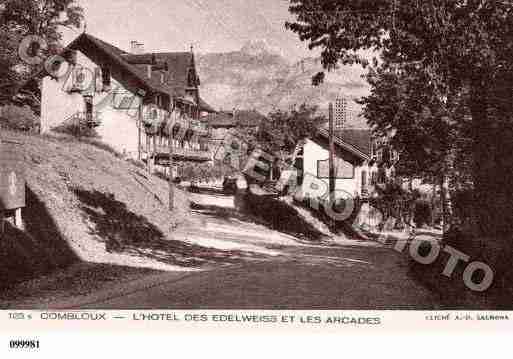 Ville de COMBLOUX, carte postale ancienne