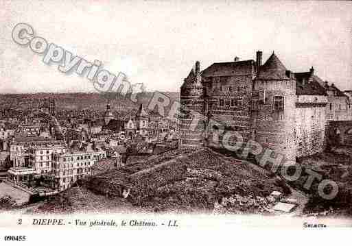 Ville de DIEPPE, carte postale ancienne