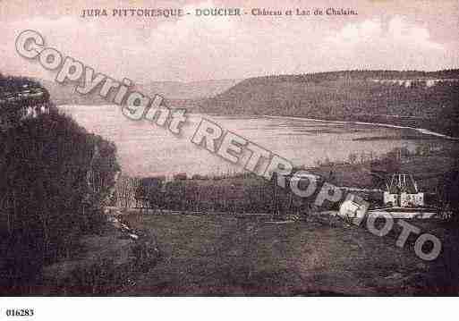 Ville de DOUCIER, carte postale ancienne