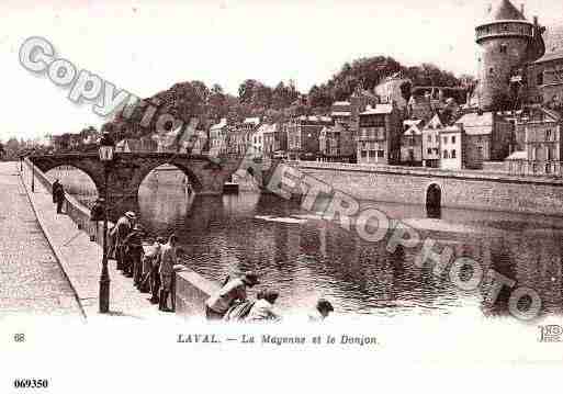 Ville de LAVAL, carte postale ancienne