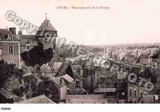 Ville de LAVAL, carte postale ancienne