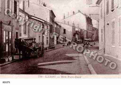 Ville de LAXOU, carte postale ancienne