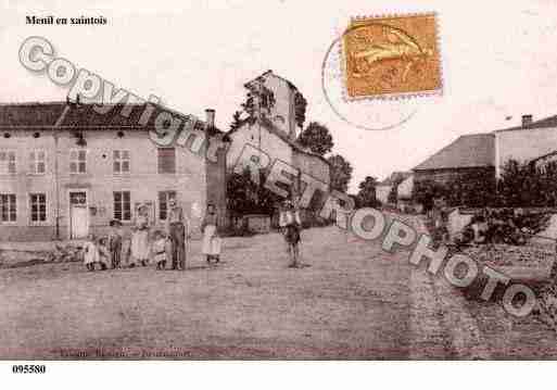 Ville de MENILENXAINTOIS, carte postale ancienne