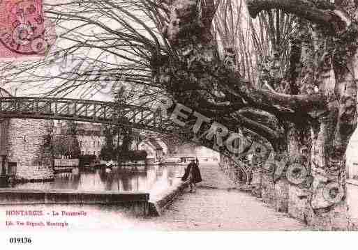 Ville de MONTARGIS, carte postale ancienne