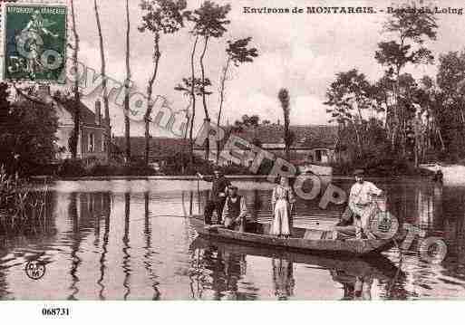 Ville de MONTARGIS, carte postale ancienne