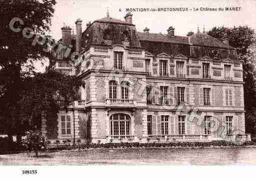 Ville de MONTIGNYLEBRETONNEUX, carte postale ancienne