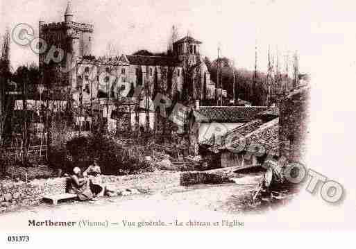 Ville de MORTHEMER, carte postale ancienne