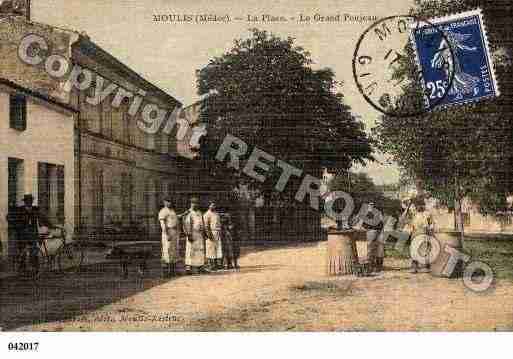 Ville de MOULISENMEDOC, carte postale ancienne