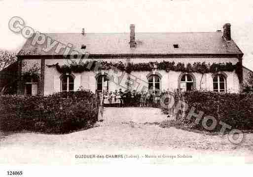 Ville de OUZOUERDESCHAMPS, carte postale ancienne