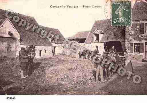 Ville de OZOUERLEVOULGIS, carte postale ancienne