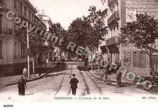 Ville de PERPIGNAN, carte postale ancienne