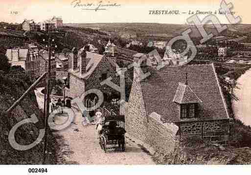 Ville de PERROSGUIREC, carte postale ancienne